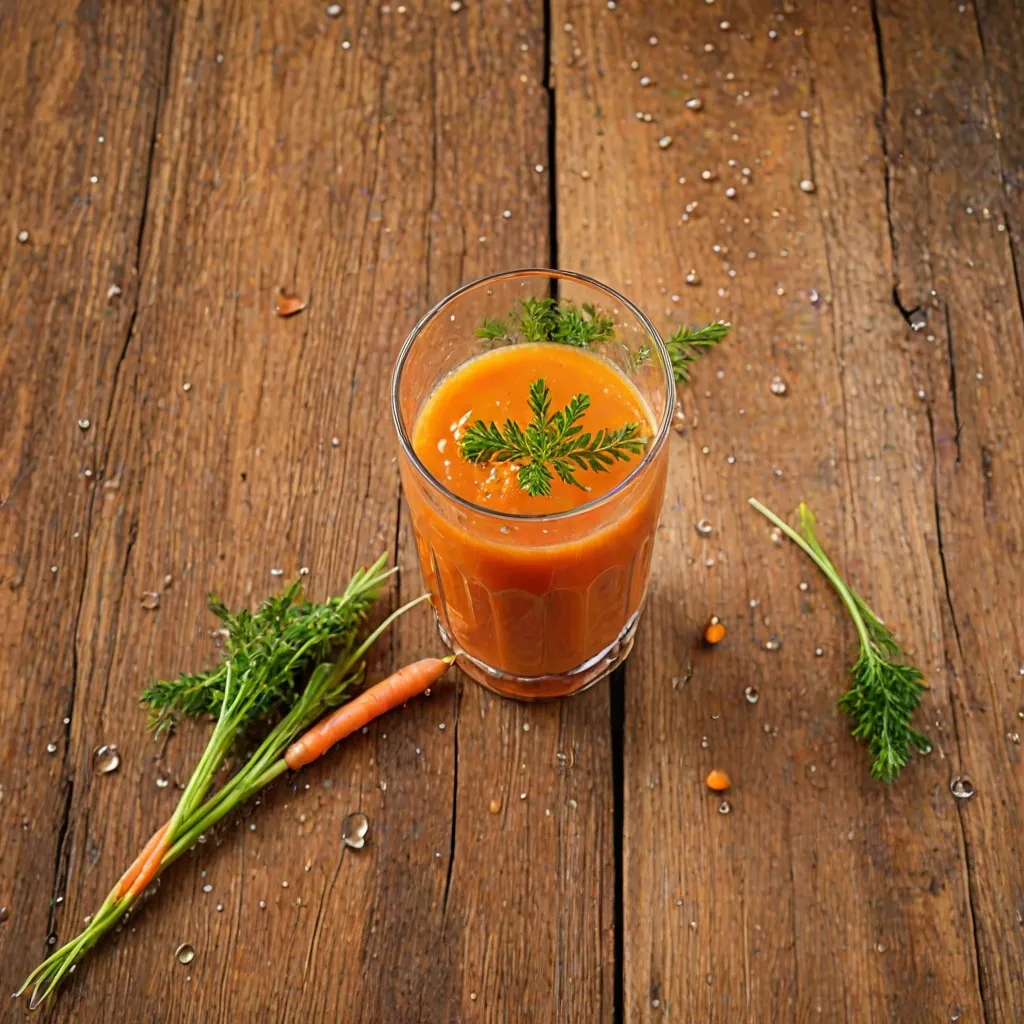 Picie soku z marchwi: Efekty zdrowotne i piękna skóra
