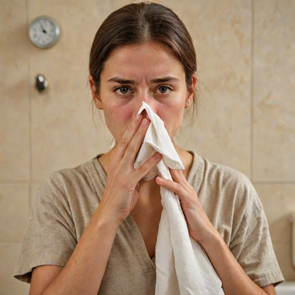 Jak zatamować krwotok z nosa?