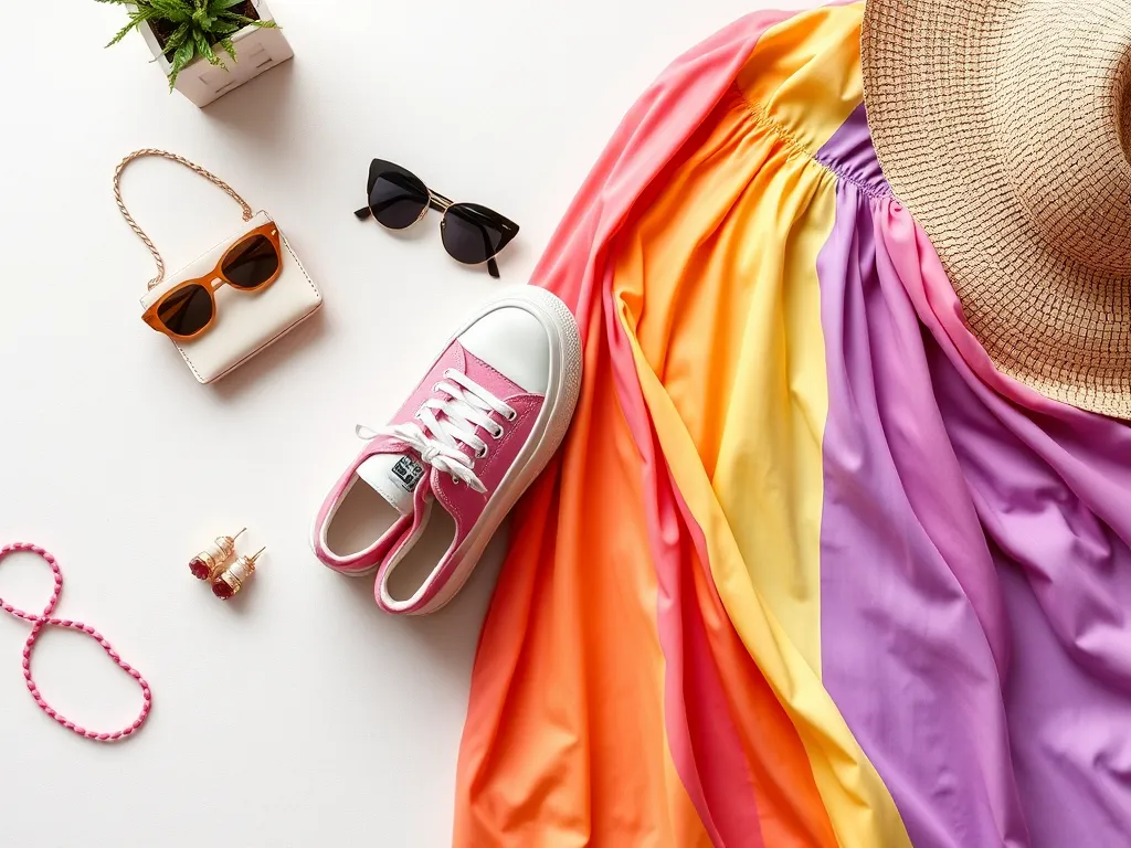 Jakie trampki do sukienki?