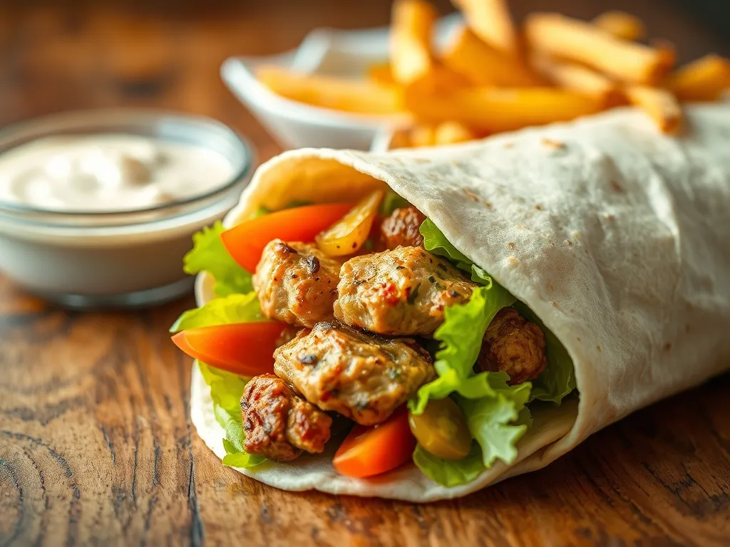 Ile kalorii ma kebab w tortilli? Sprawdź wartości odżywcze!