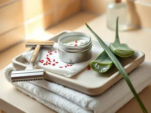 Czerwone kropki po goleniu: przyczyny i jak zapobiegać