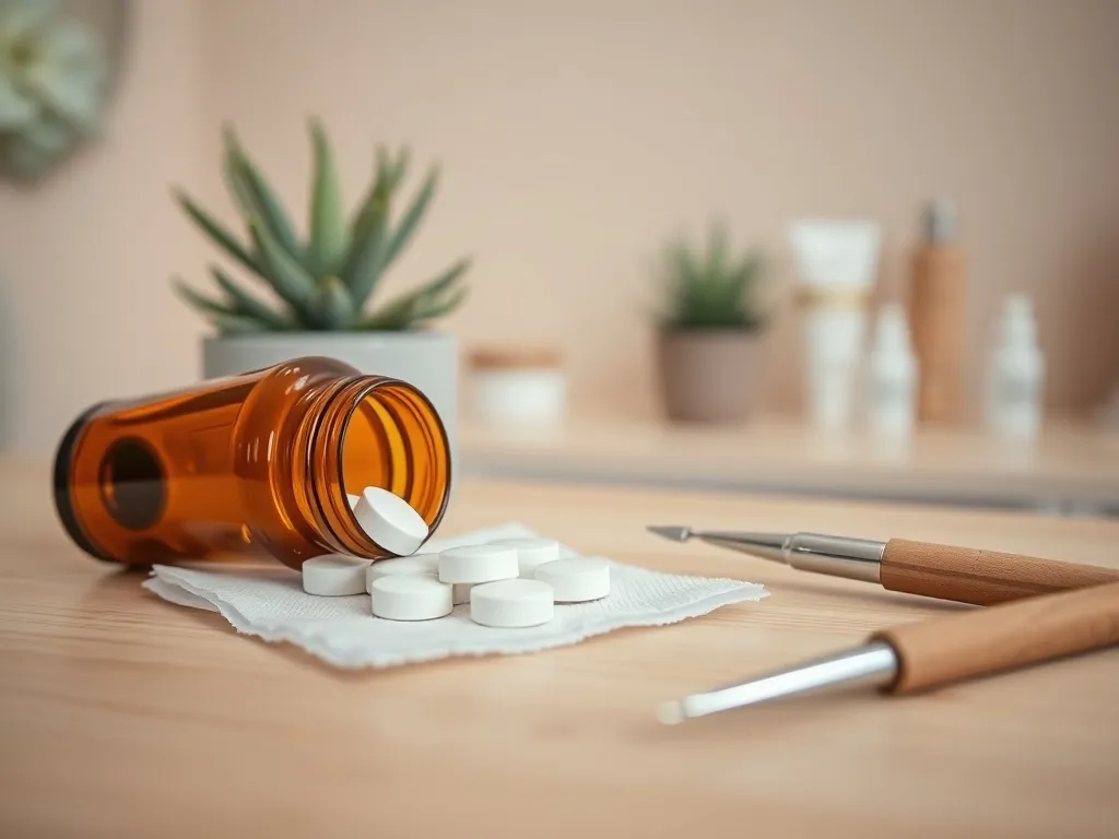 Antybiotyk a brwi permanentne – czy zaburza gojenie?