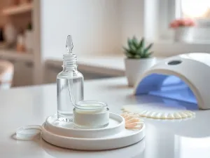 Zbliżenie na profesjonalnie wykonane przedłużone rzęsy, ukazujące precyzyjną aplikację i naturalny efekt.