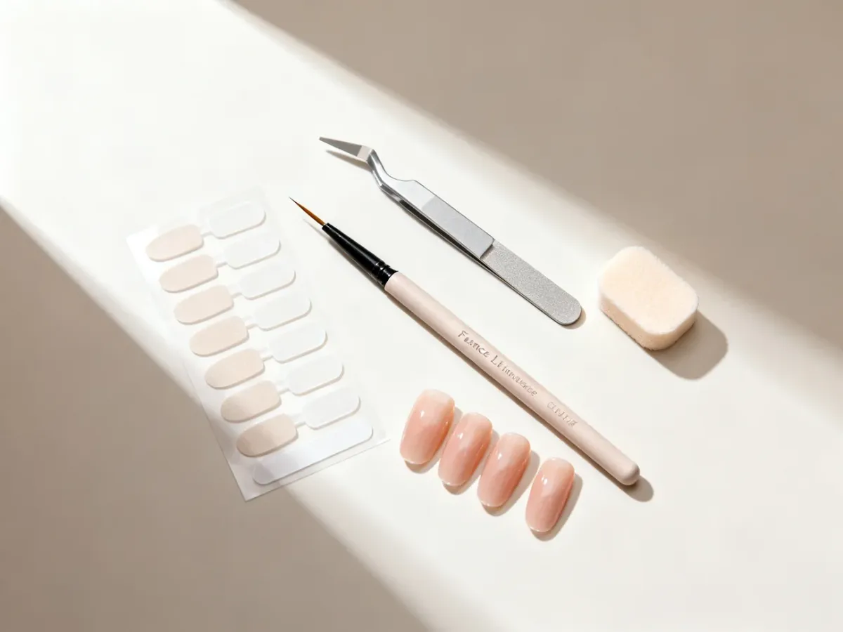 Narzędzia do wykonywania french manicure różnymi metodami